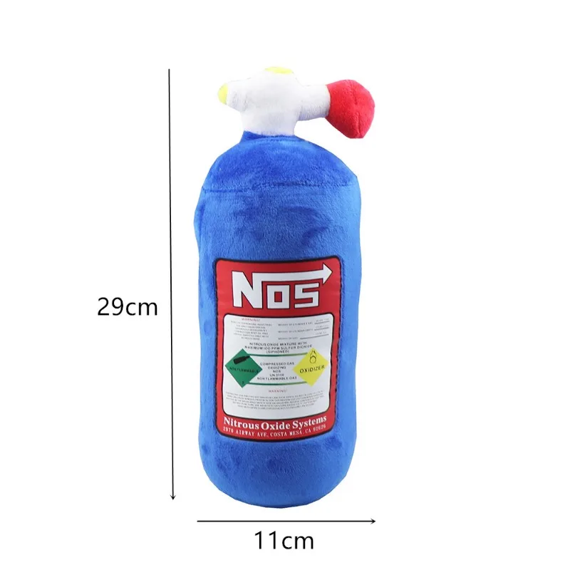Aiuphing Nos 자동차 좌석용 봉제 베개, 창의적인 개성 머리 받침 목 베개, NOS 자동차 목 베개 쿠션, 목 베개