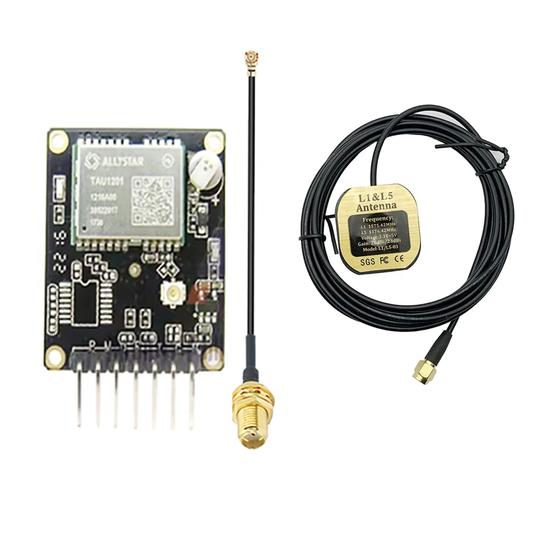 멀티 모드 듀얼 밴드 GPS L1 + L5 BDS GLONASS GALILEO QZSS GNSS 위성 내비게이션 포지셔닝 모듈 TAU1201 서브미터 정확도 title=멀티 모드 듀얼 밴드 GPS L1 + L5 BDS GLONASS GALILEO QZSS GNSS 위성 내비게이션 포지셔닝 모듈 TAU1201 서브미터 정확도 