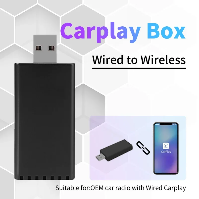 차량용 미니 AI 박스 애플 카플레이 무선 어댑터, OEM 유선 카플레이 to 무선 카플레이, USB 동글 플러그 앤 플레이 플레이아이박스 title=차량용 미니 AI 박스 애플 카플레이 무선 어댑터, OEM 유선 카플레이 to 무선 카플레이, USB 동글 플러그 앤 플레이 플레이아이박스 