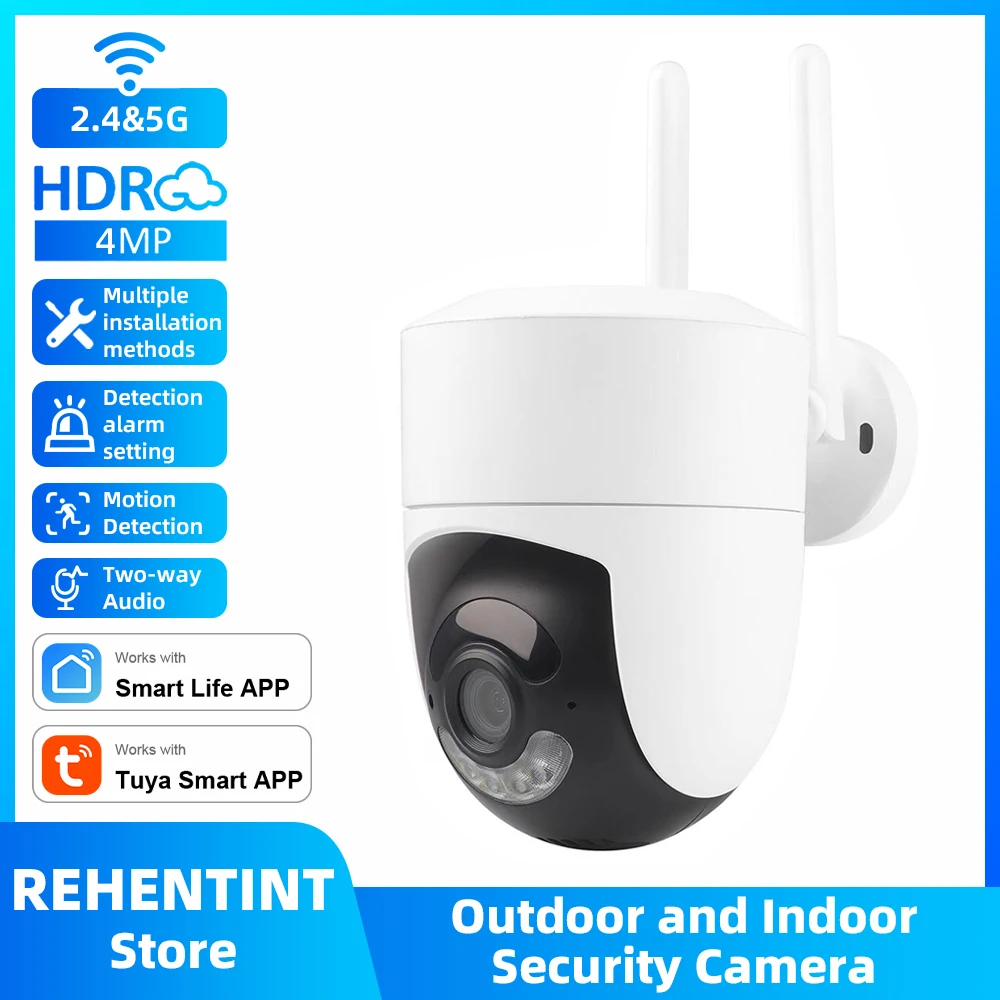 듀얼 밴드 WiFi 감시 카메라, 4MP Onvif 방수 모션 감지, 야외 IP 카메라 알람, 가정 보안 카메라, 2.4G, 5G title=듀얼 밴드 WiFi 감시 카메라, 4MP Onvif 방수 모션 감지, 야외 IP 카메라 알람, 가정 보안 카메라, 2.4G, 5G 