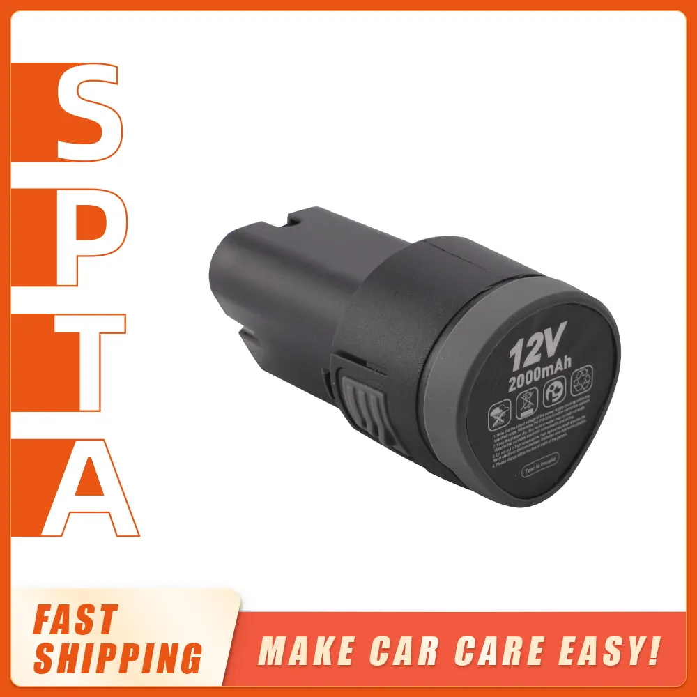 SPTA 원래 12V 2000mAh 리튬 이온 충전식 배터리 SPTA 12V 무선 RO/DA 미니 자동차 폴리셔 SPTA-LD104 title=SPTA 원래 12V 2000mAh 리튬 이온 충전식 배터리 SPTA 12V 무선 RO/DA 미니 자동차 폴리셔 SPTA-LD104 