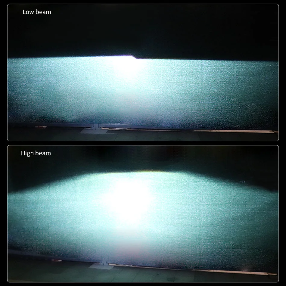 KAFOLEE 미니 Bi Xenon HID 프로젝터 헤드라이트 렌즈 개조, 자동차 헤드 램프 게이팅 건 슈라우드, H4 H7 H11 9005 H8, 1x2.5 인치