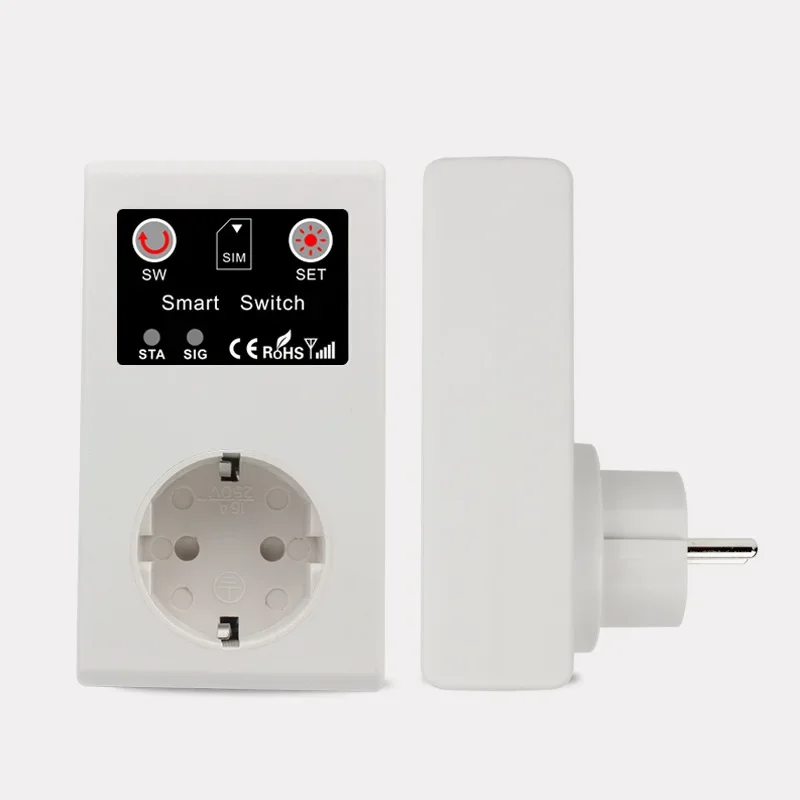 EU GSM 전원 소켓 원격 제어, 스마트 전원 소켓 콘센트, 온도 센서 컨트롤러 플러그, 지능형 릴레이, 16A title=EU GSM 전원 소켓 원격 제어, 스마트 전원 소켓 콘센트, 온도 센서 컨트롤러 플러그, 지능형 릴레이, 16A 