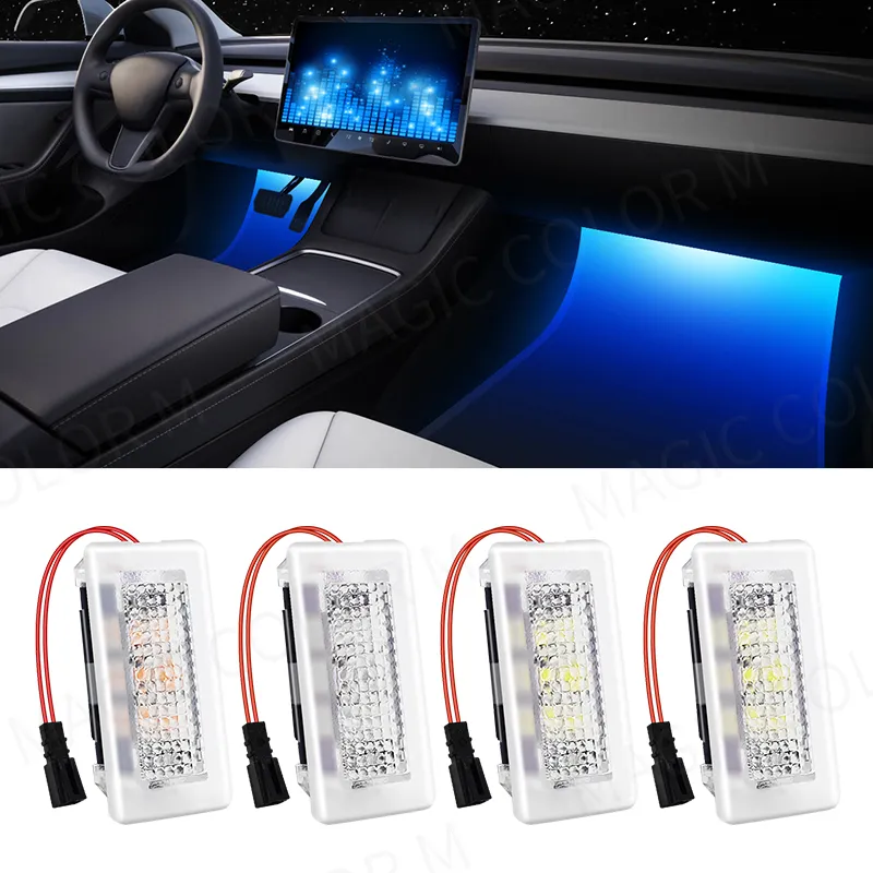 테슬라 모델 3 Y S X용 LED 분위기 풋 웰 조명, 자동차 인테리어 조명, 바닥 문짝 퍼들 장식 램프, 자동차 액세서리 title=테슬라 모델 3 Y S X용 LED 분위기 풋 웰 조명, 자동차 인테리어 조명, 바닥 문짝 퍼들 장식 램프, 자동차 액세서리 