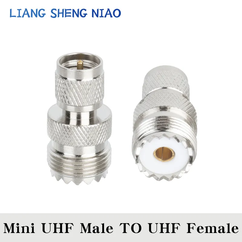 미니 UHF PL259 SO239-UHF 커넥터, UHF 수 잭-미니 UHF 암 플러그, RF 동축 커넥터, 스트레이트 어댑터, 크로스오버 서브, 1 개 title=미니 UHF PL259 SO239-UHF 커넥터, UHF 수 잭-미니 UHF 암 플러그, RF 동축 커넥터, 스트레이트 어댑터, 크로스오버 서브, 1 개 