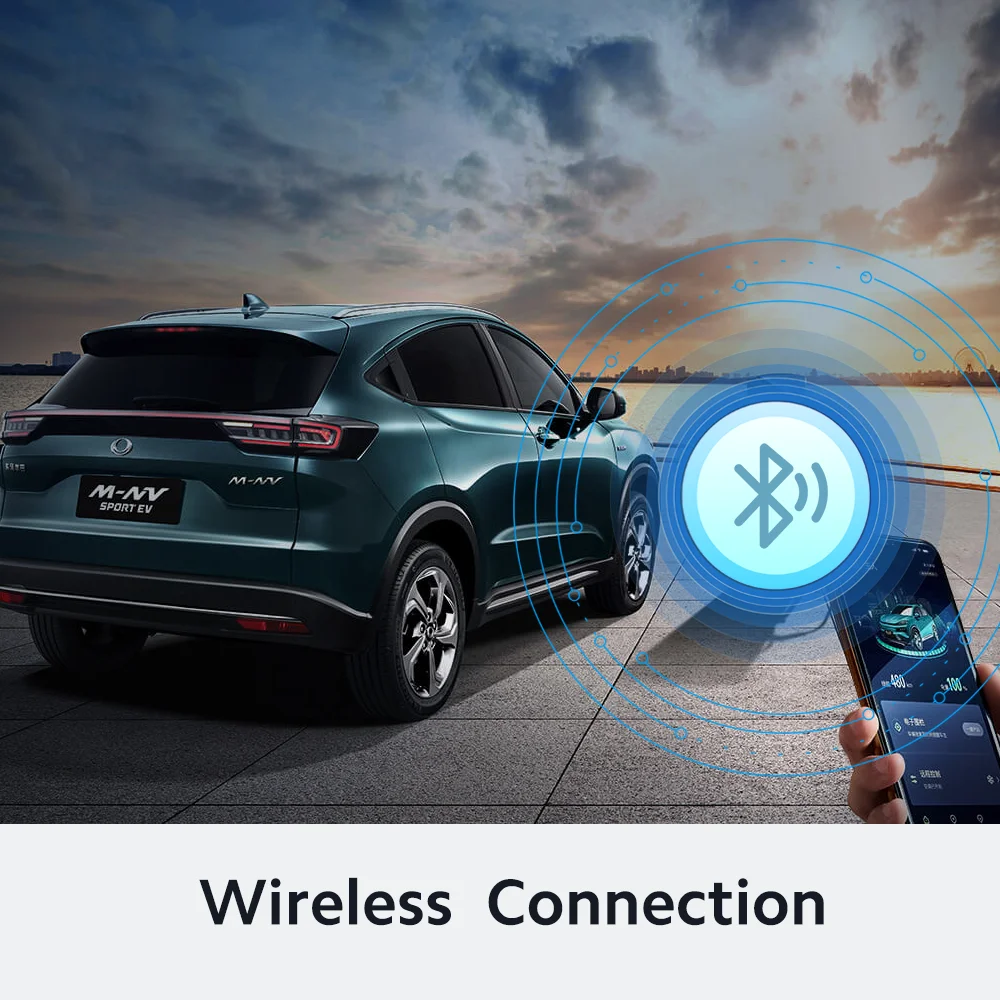 WIZCAR A2 변환기 실시간 지도 온라인 음악 안드로이드 자동 어댑터, 혼다 MNV XNV VE1, ENS1, ENP1, 안드로이드 폰 사용