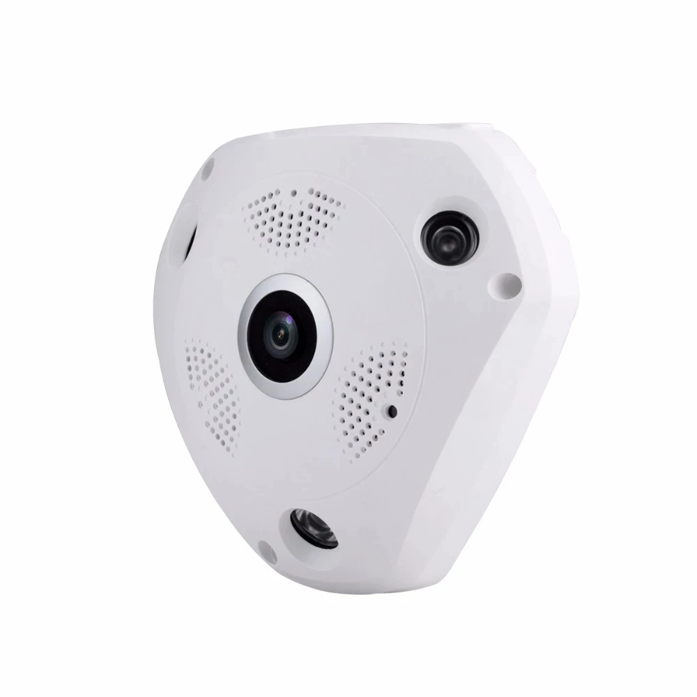 무선 IP 돔 카메라 P2P iCSee 와이파이 180, 360 도 광각 ONVIF 비디오 오디오 감시 CCTV 카메라, 20m 적외선, 5MP