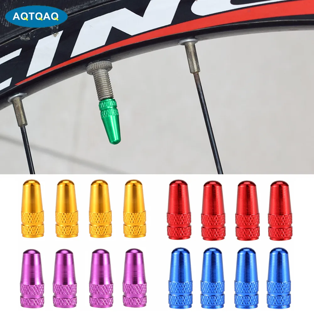 4 개/대 자전거 타이어 밸브 캡 알루미늄 캡 밸브 프랑스어 밸브 캡 Presta 자전거 타이어 모자 MTB 액세서리 title=4 개/대 자전거 타이어 밸브 캡 알루미늄 캡 밸브 프랑스어 밸브 캡 Presta 자전거 타이어 모자 MTB 액세서리 