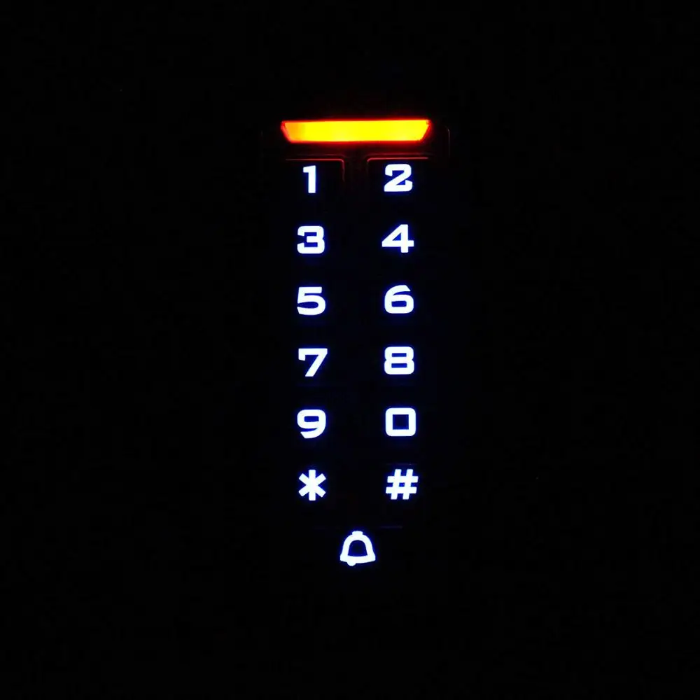 RETEKESS T-AC03 Rfid 문짝 접근 제어 시스템, IP68 방수 키패드 근접 카드, 2000 사용자 독립