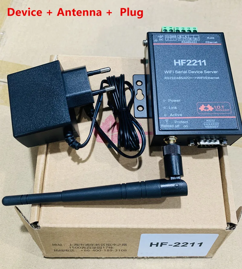 산업용 자동화 데이터 변속기 HF2211 직렬-WiFi, RS232, RS485, RS422-WiFi/이더넷 변환기 모듈, HF2211A title=산업용 자동화 데이터 변속기 HF2211 직렬-WiFi, RS232, RS485, RS422-WiFi/이더넷 변환기 모듈, HF2211A 