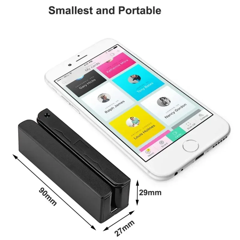 비접촉식 USB NFC 카드 리더, 플러그 앤 플레이 다기능 RFID 카드 리더, S50, S70, 14443 ISO7816-1/2/3 프로토콜