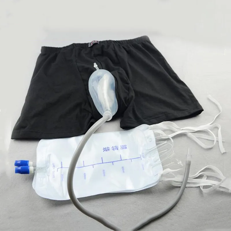 재사용 가능한 남성 워킹 소변 가방, 소변 홀더, 실리콘 깔때기 소변 수집기, 카테터 배수 가방 포함, 노인 위생 title=재사용 가능한 남성 워킹 소변 가방, 소변 홀더, 실리콘 깔때기 소변 수집기, 카테터 배수 가방 포함, 노인 위생 