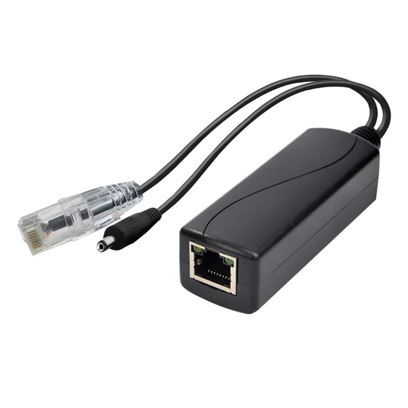 PoE 분배기 기가비트 마이크로 USB/DC5521 활성 PoE-TYPE-c 어댑터 기가비트 PoE 분배기 Poe 네트워크에 쉽게 액세스
