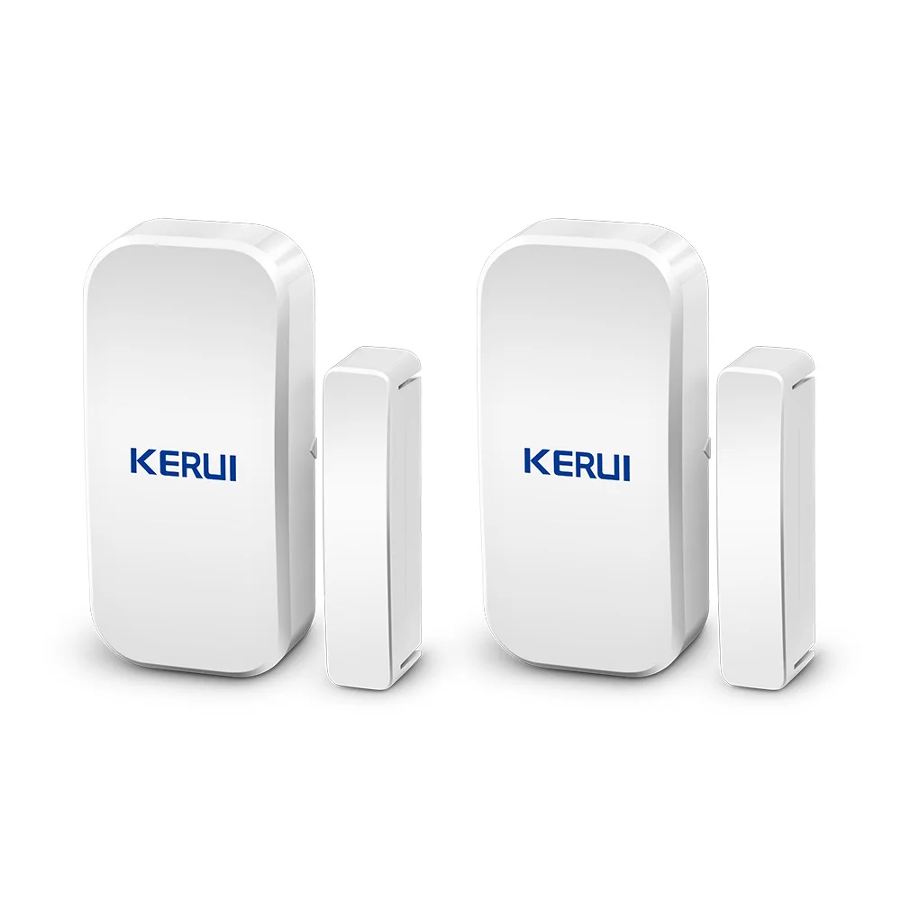 Kerui 무선 도어 윈도우 마그네틱 감지기 갭 센서, 홈 보안 경보 시스템용 터치 키패드, D025, 433MHz, 2 개 title=Kerui 무선 도어 윈도우 마그네틱 감지기 갭 센서, 홈 보안 경보 시스템용 터치 키패드, D025, 433MHz, 2 개 