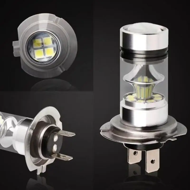 LED 헤드라이트 변환 키트, 하이 로우 빔 전구, 화이트 6000K 자동 운전 헤드라이트, 하이 로우 12V 24V, H7 H4 H11 H1 H3 H8, 신제품, 100W