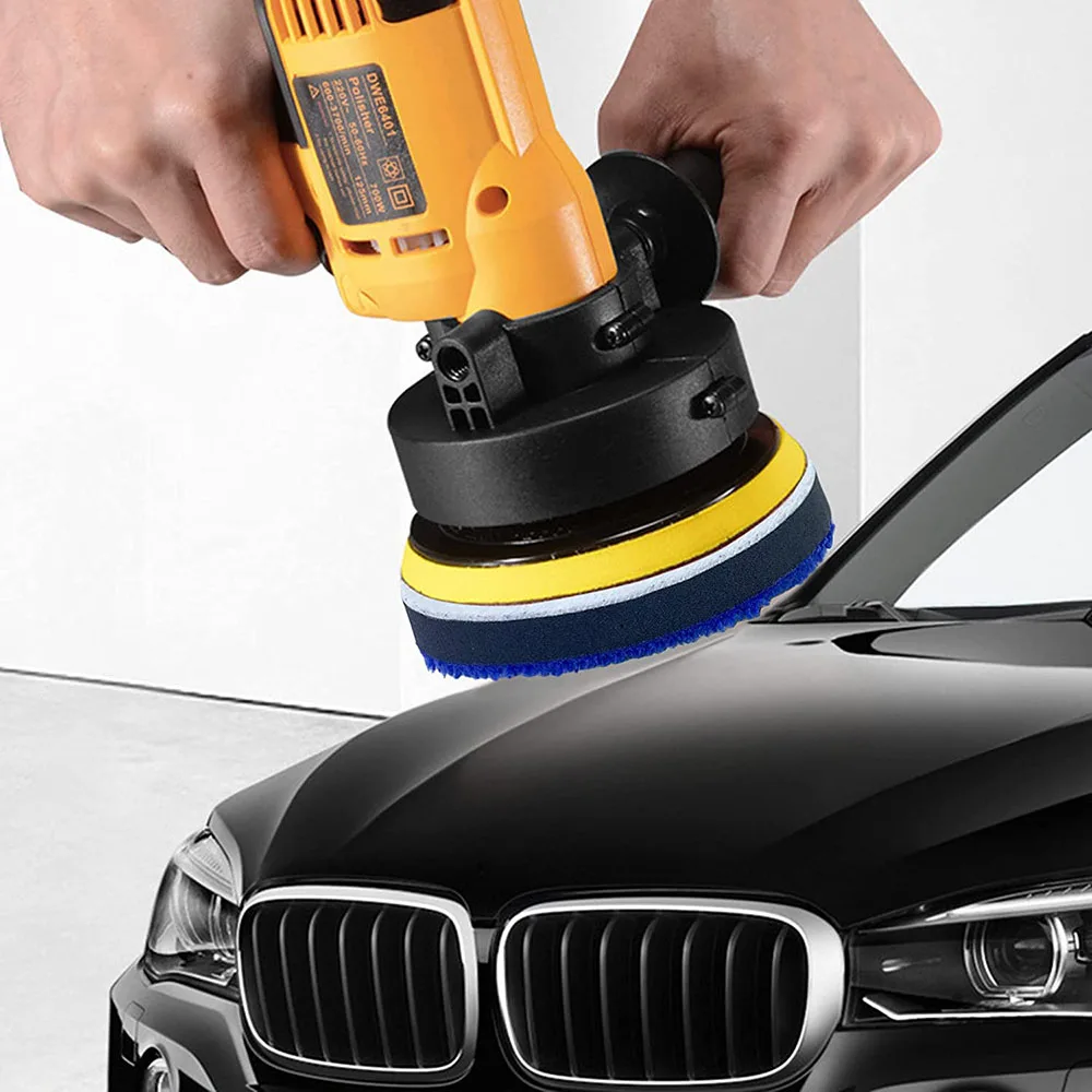 DA RO 폴리셔용 왁스 제거 버퍼 패드, 극세사 연마 패드, 버핑 패드, 극세사 절단 패드, 3 인치, 4 인치, 5 인치, 6/7 인치