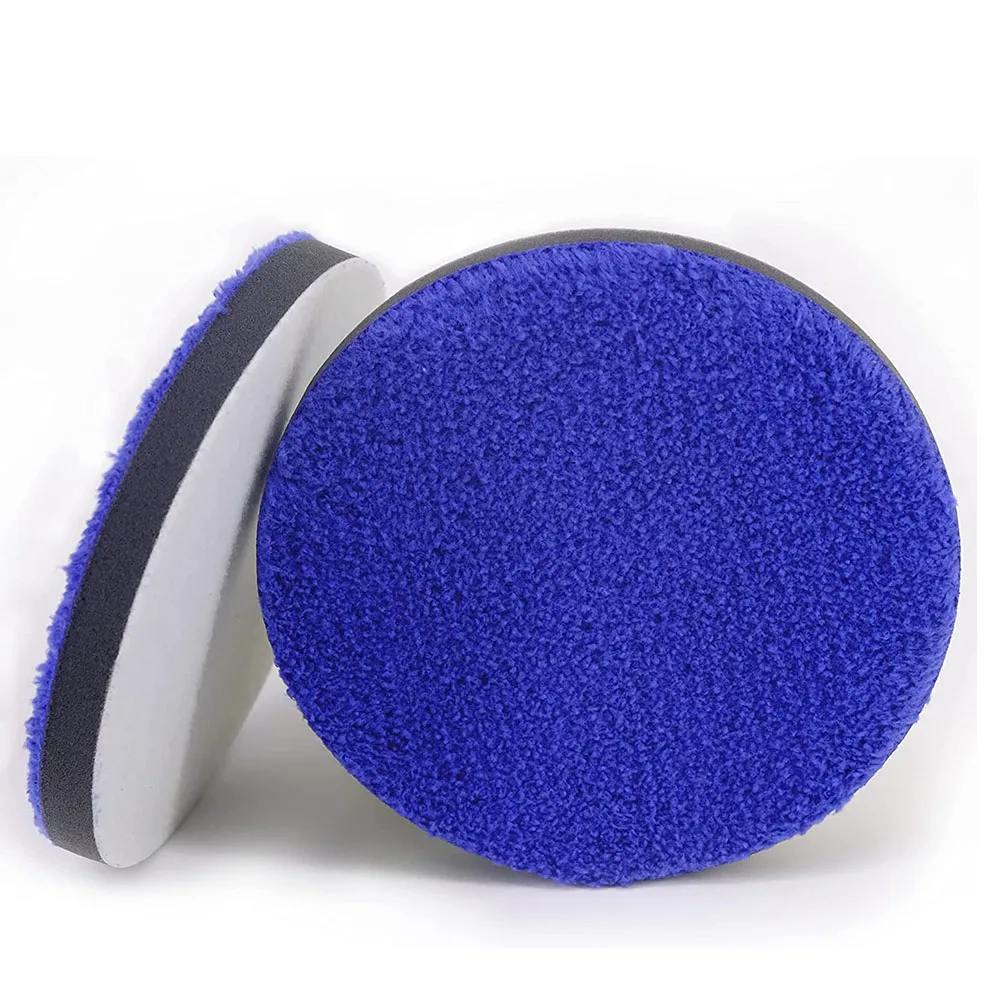 DA RO 폴리셔용 왁스 제거 버퍼 패드, 극세사 연마 패드, 버핑 패드, 극세사 절단 패드, 3 인치, 4 인치, 5 인치, 6/7 인치