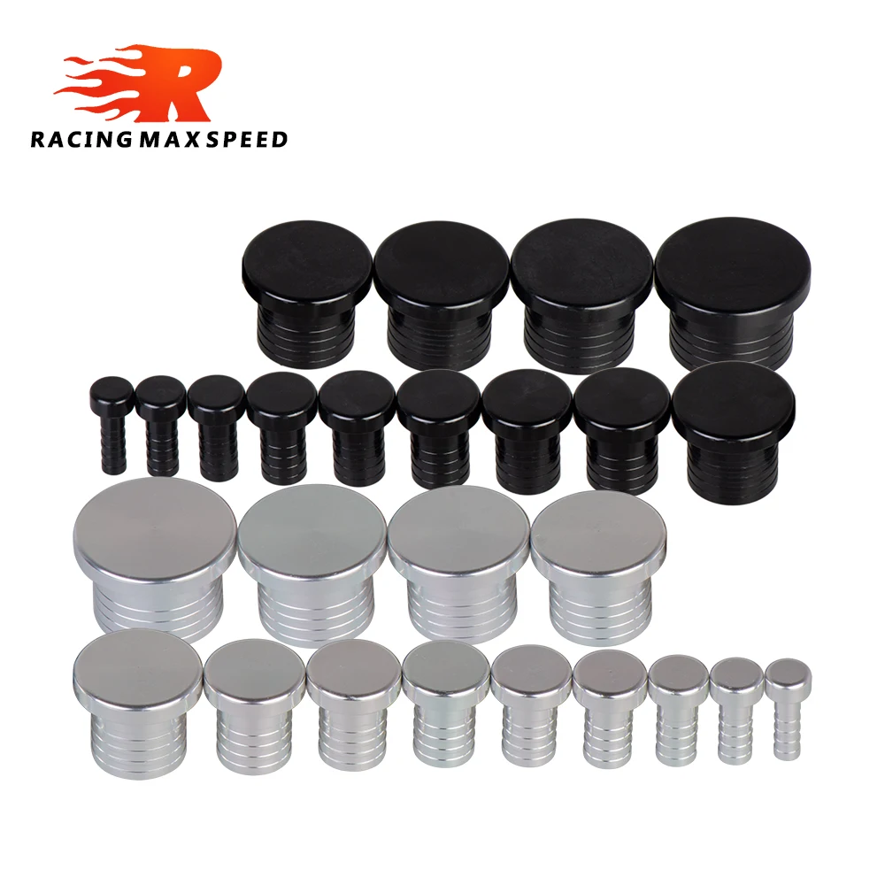 합금 알루미늄 덤프 블로우 오프 밸브 Bov 블랭킹 플러그, 실리콘 호스 블랭킹 플러그, 10mm, 12mm, 14mm, 16mm, 18mm, 20mm, 22mm, 25mm, 34/38mm