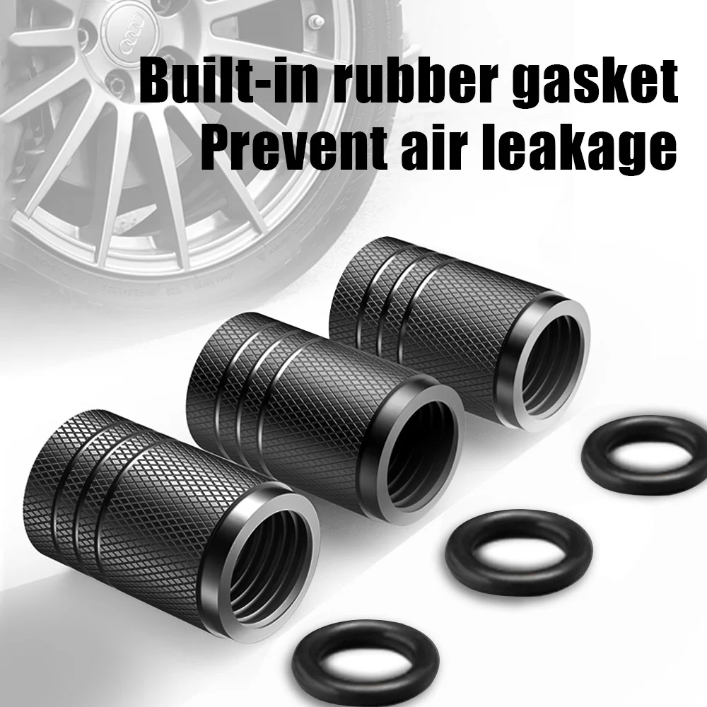 4 개/대 알루미늄 합금 자동차 타이어 밸브 스템 캡 재미 로고 에어 캡 커버, 자동차, 자전거, 트럭 및 오토바이