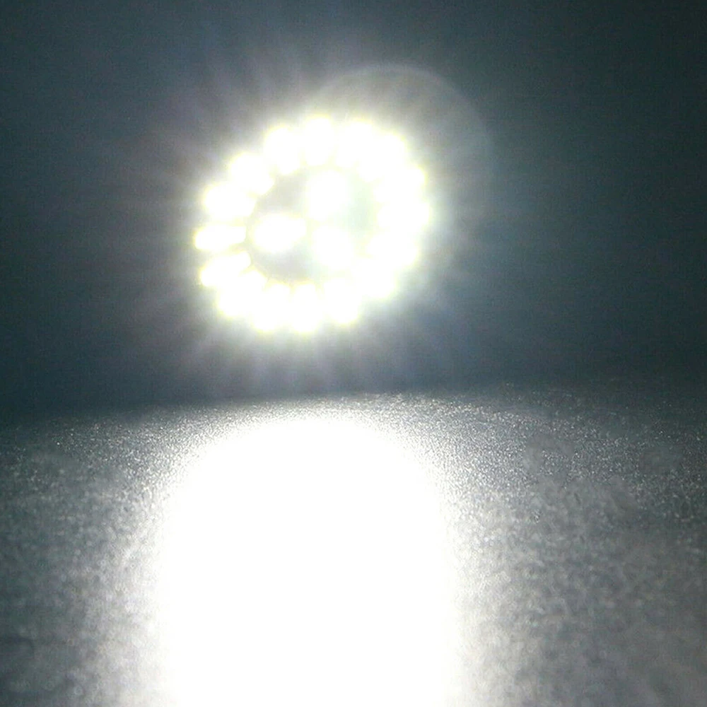 2x 자동 LED 전구 화이트 3157 4014 SMD 운전 주간 러닝 브레이크 테일 라이트 DRL 범용 자동차 튜닝 외부 부품 액세서리