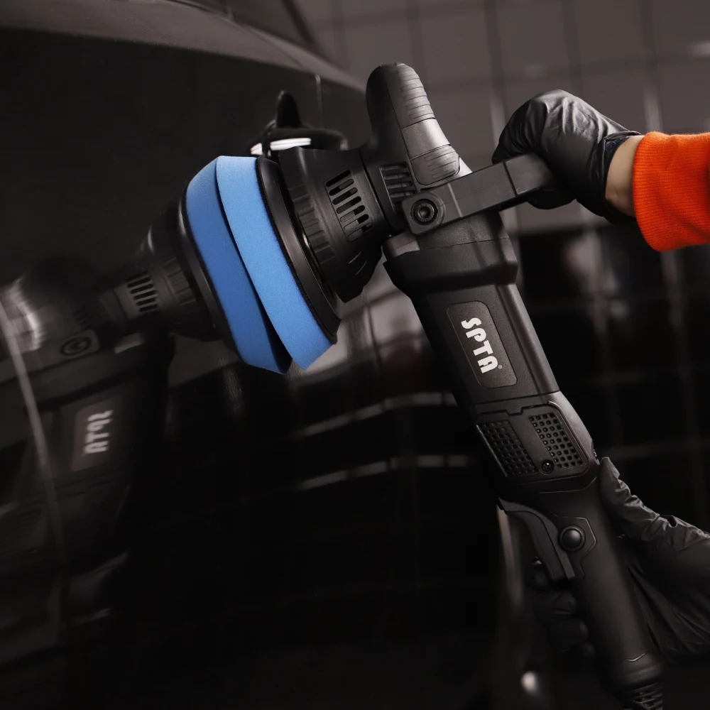 SPTA 자동차 T자형 스펀지 버핑 연마 패드, 플랫 폴리셔 패드, 스크래치 제거, 연마 및 왁싱, 단일 판매, 3 인치, 5 인치, 6 인치