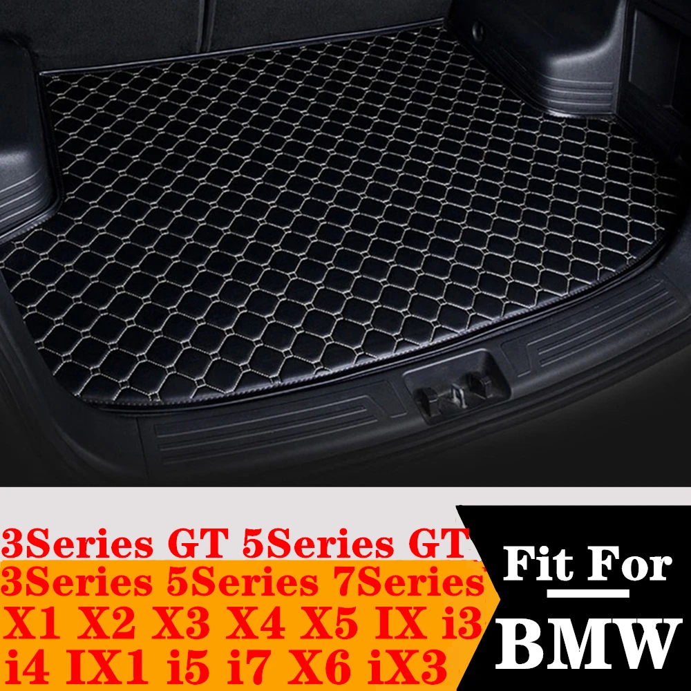 BMW 3 5 7 시리즈용 자동차 트렁크 매트, GT X5 X1 X2 X3 X4 X6 I3 IX IX3 I4 i5 i7 iX1 리어 카고 라이너 테일 부트 트레이 러기지 패드 커버 title=BMW 3 5 7 시리즈용 자동차 트렁크 매트, GT X5 X1 X2 X3 X4 X6 I3 IX IX3 I4 i5 i7 iX1 리어 카고 라이너 테일 부트 트레이 러기지 패드 커버