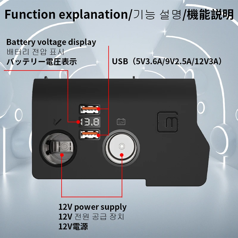차량용 충전기 담배 라이터 USB 스플리터, 폭스바겐 골프 5 6 Eos MK5 골프 7 / 7.5 제타 시로코, 2 대 1 고속 충전