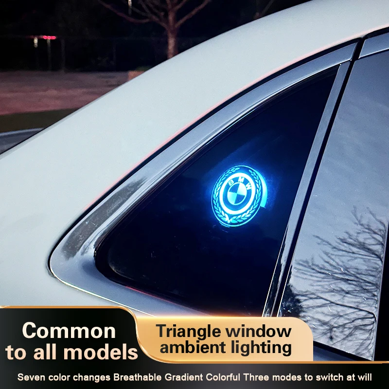 자동차 삼각형 창 장식 분위기 조명, 태양 에너지, BMW 3 5 7 시리즈 F48 F39 G42 G30 G20 G26 F10 F06 F30 F13 G32 title=자동차 삼각형 창 장식 분위기 조명, 태양 에너지, BMW 3 5 7 시리즈 F48 F39 G42 G30 G20 G26 F10 F06 F30 F13 G32 