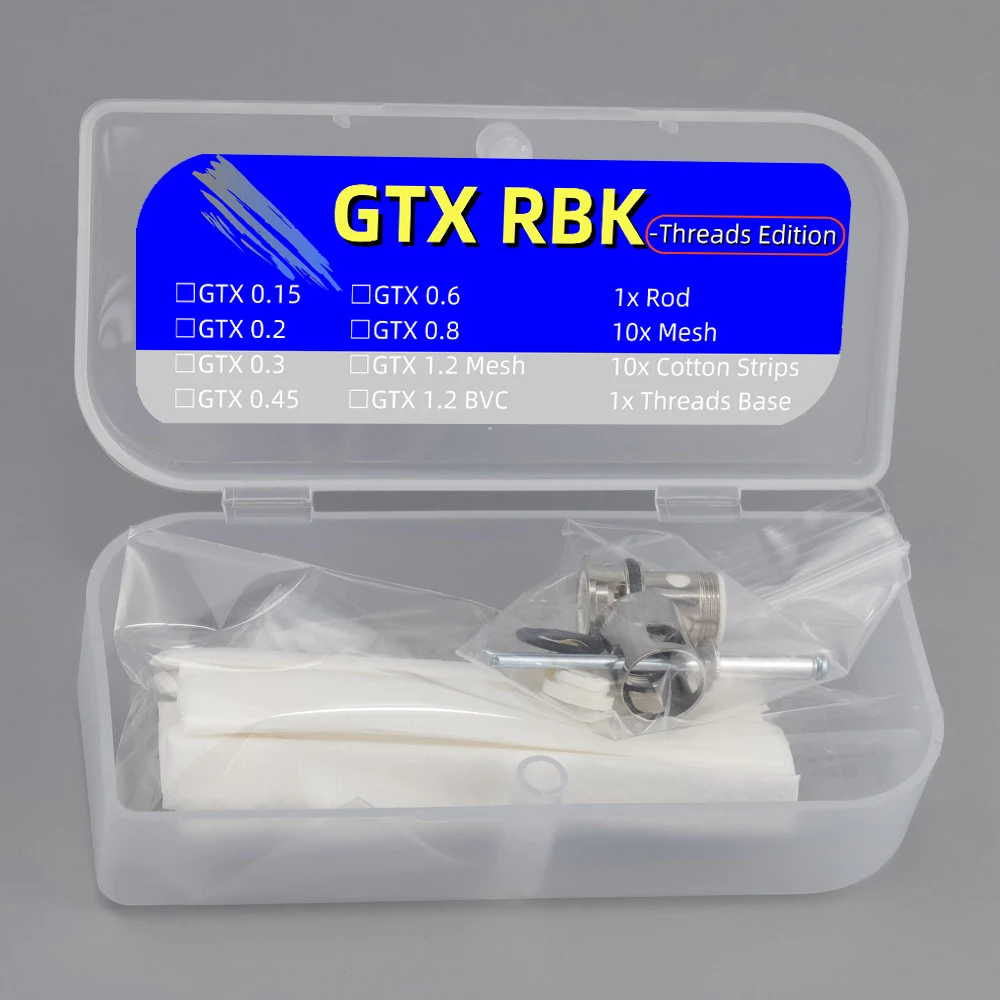 GTX 스타일 플랫폼 스레드 재활용 가능 재구성 RBK C-오일 도구 세트, V-포레소 SWAG PX80/타겟 PM80/SE/LUXE/GEN NANO/GO 40/80 title=GTX 스타일 플랫폼 스레드 재활용 가능 재구성 RBK C-오일 도구 세트, V-포레소 SWAG PX80/타겟 PM80/SE/LUXE/GEN NANO/GO 40/80 