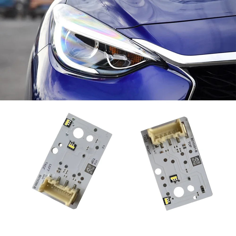주간 주행등 칩, 2016-2019 인피니티 QX30 할로겐 헤드라이트 Q30 용, LED 전조등 B010390-B B010391-B L & R 화이트 DRL title=주간 주행등 칩, 2016-2019 인피니티 QX30 할로겐 헤드라이트 Q30 용, LED 전조등 B010390-B B010391-B L & R 화이트 DRL 