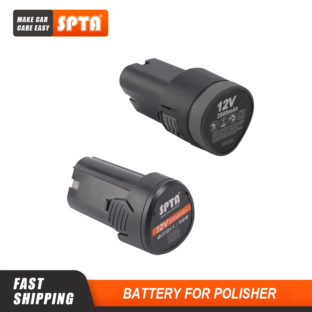 SPTA 무선 미니 광택기 왁싱 연마기용 배터리, LD104, LD601, 12V, 2000 mAh title=SPTA 무선 미니 광택기 왁싱 연마기용 배터리, LD104, LD601, 12V, 2000 mAh 
