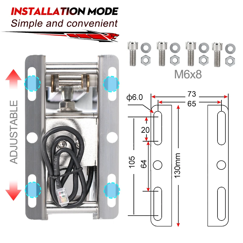 Sim Rui to USB Simracing 핸드 브레이크, PC USB 드리프트 핸드 브레이크 레버, 심 레이싱 조종석 게임 스티어링 휠 시뮬레이터 브레이크