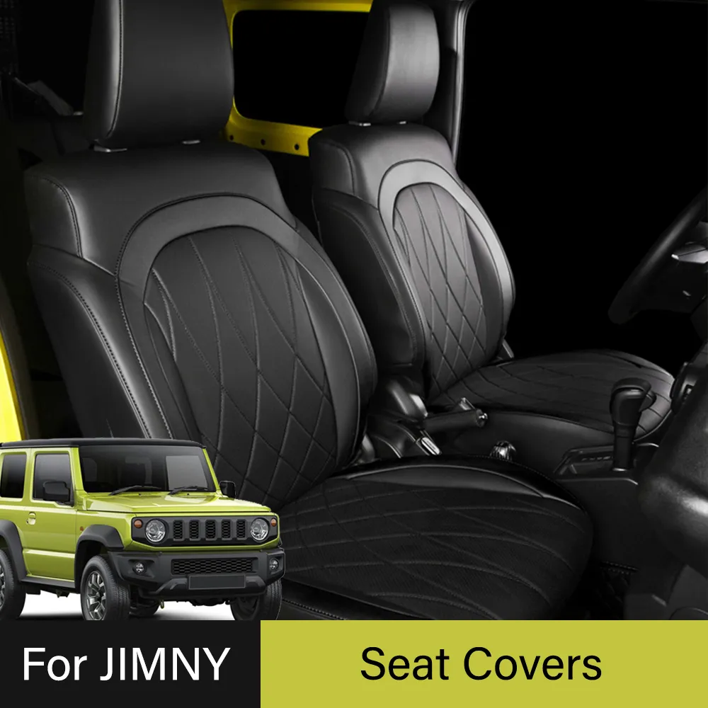 JIMNY JB64 JB74 용 새 카시트 커버 풀 서라운드 2019 2020 2021 2022 PU 가죽 쿠션 방수 인테리어 액세서리 title=JIMNY JB64 JB74 용 새 카시트 커버 풀 서라운드 2019 2020 2021 2022 PU 가죽 쿠션 방수 인테리어 액세서리 