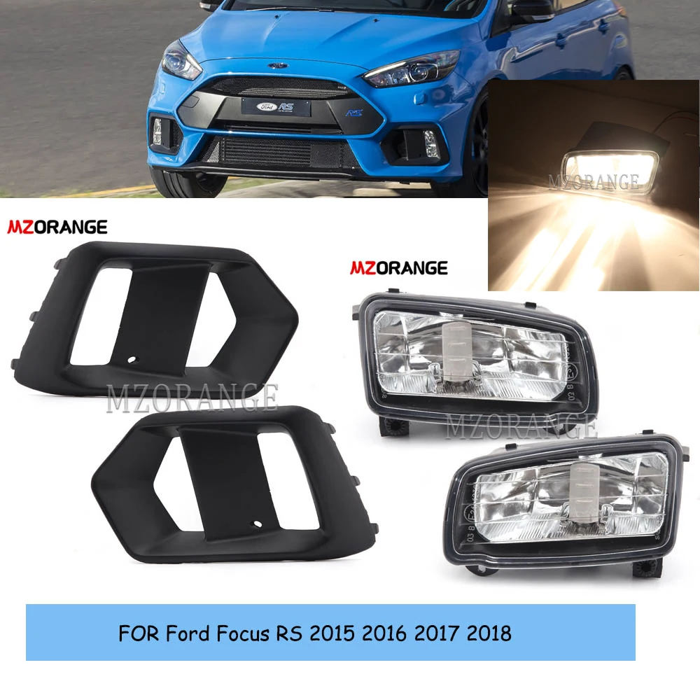 포드 포커스 RS 2015 2016 2017 2018 안개등 프레임, 헤드라이트 안개등 커버, 블랙 그릴 몰딩 케이스, 자동차 외관 title=포드 포커스 RS 2015 2016 2017 2018 안개등 프레임, 헤드라이트 안개등 커버, 블랙 그릴 몰딩 케이스, 자동차 외관 