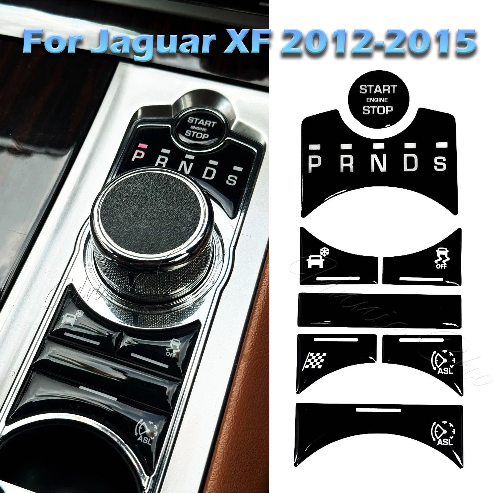 재규어 XF 기어 스티커 에폭시 시프터 커버, X250 2013 2014 2015 블랙 스타터 단추 데칼, XF 자동차 액세서리 2012 title=재규어 XF 기어 스티커 에폭시 시프터 커버, X250 2013 2014 2015 블랙 스타터 단추 데칼, XF 자동차 액세서리 2012 
