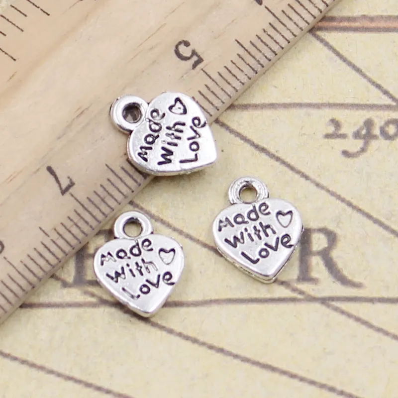 30pcs 매력 하트 12x10mm 티베트어 청동 실버 컬러 펜 던 트 골동품 보석 만들기 DIY 수제 공예 title=30pcs 매력 하트 12x10mm 티베트어 청동 실버 컬러 펜 던 트 골동품 보석 만들기 DIY 수제 공예 