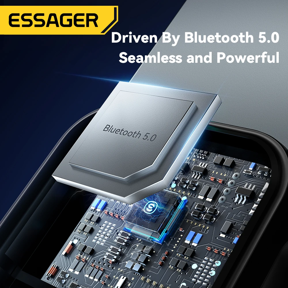 Essager 차량용 블루투스 Aux 어댑터 동글 USB 3.5mm 잭 오디오 무선 핸즈프리 키트, 스테레오 수신기, USB 송신기