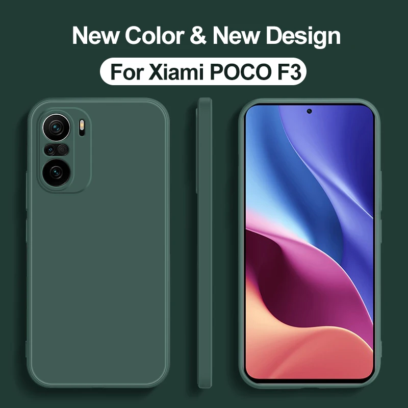 Poco F3 PocoF3 Poco F 3 Pro 케이스 오리지널 스퀘어 액체 실리콘 소프트 폰 커버, 샤오미 Poco F3 Poco F3 PocoF3 Poco F 3 Pro title=Poco F3 PocoF3 Poco F 3 Pro 케이스 오리지널 스퀘어 액체 실리콘 소프트 폰 커버, 샤오미 Poco F3 Poco F3 PocoF3 Poco F 3 Pro 