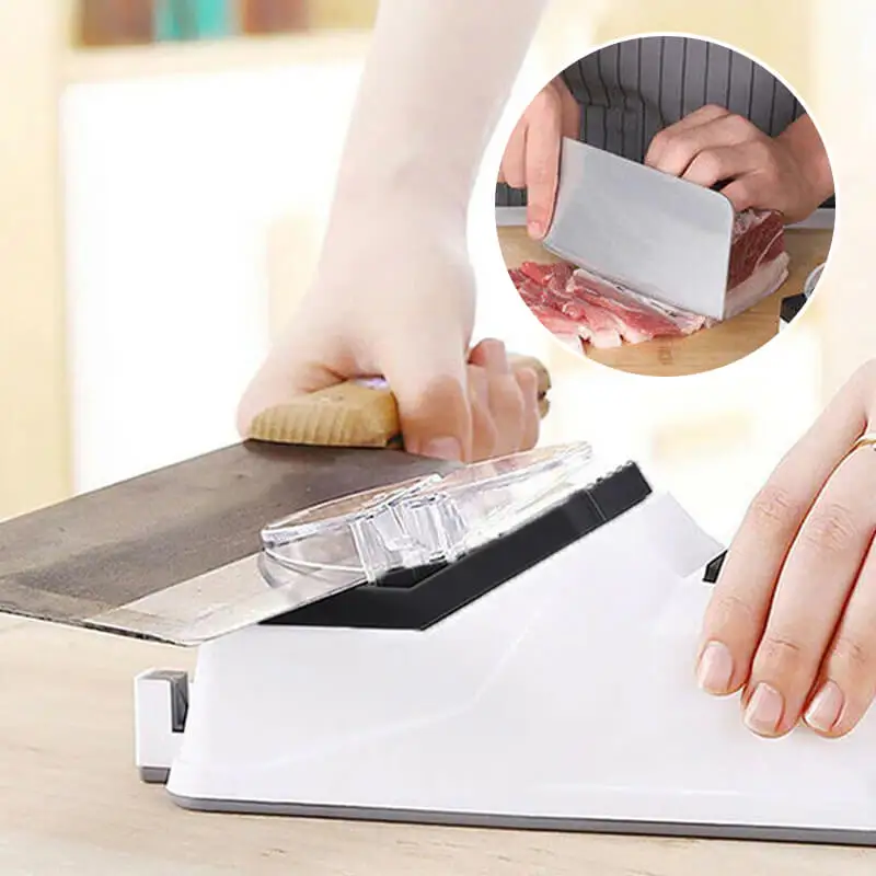 전기 다기능 칼 연마 기계, 주방 가제트, 5 초 빠른 연마 및 연마