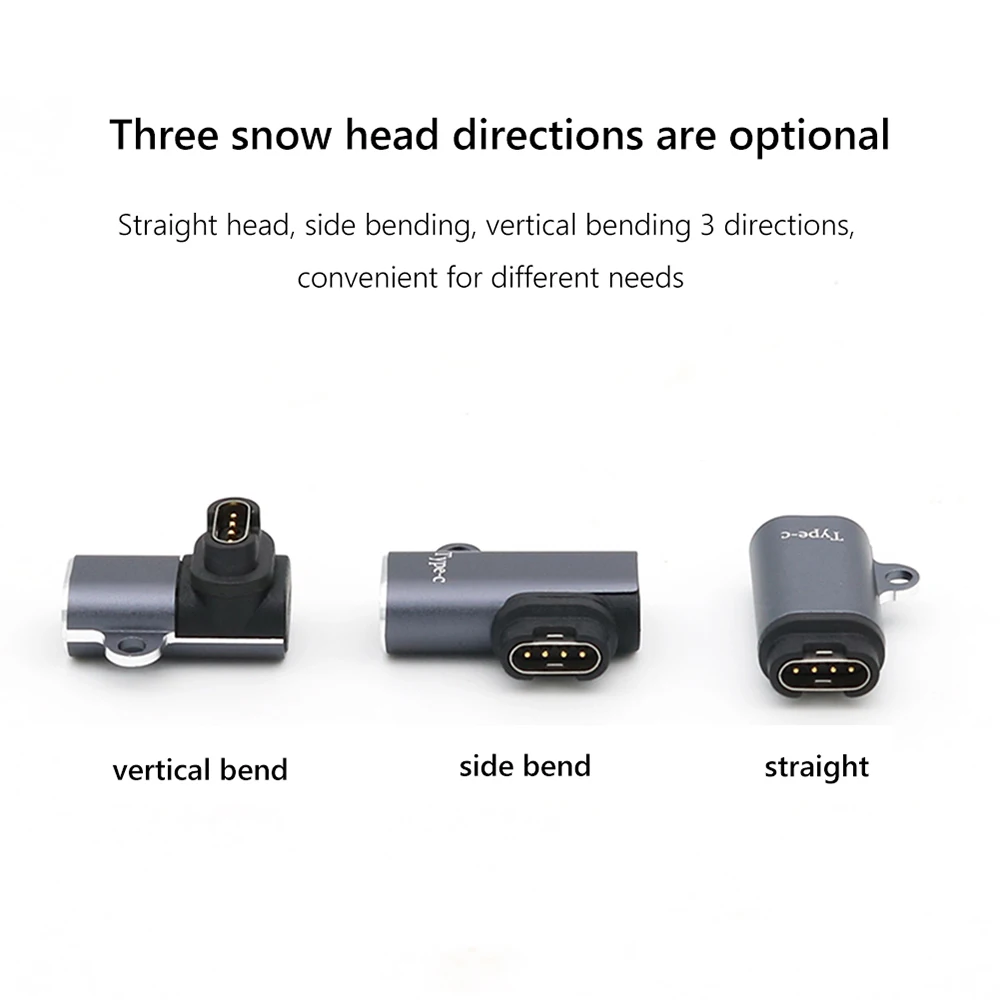 휴대용 C 타입 충전 어댑터, 마이크로 USB, iOS, 가민 피닉스 7, 7S, 7X, 6S, 6X, 5, 5S, 5X, Venu 2, 2S, 스마트 워치 충전기 컨버터