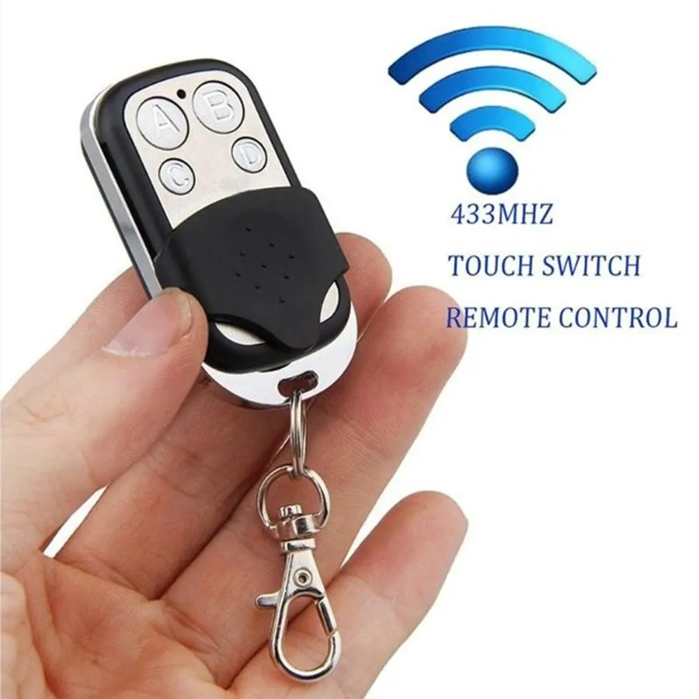 무선 RF 리모컨 433MHz 전기 게이트 차고 문짝 리모컨 열쇠 고리 복사기 컨트롤러, 2 개, 3 개