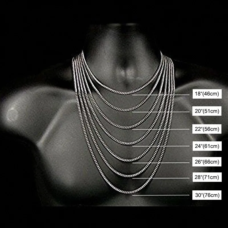 Vnox 남자 쿠바 링크 체인 목걸이, 스테인레스 스틸 블랙 골드 컬러 남성 초커 칼라 쥬얼리 선물