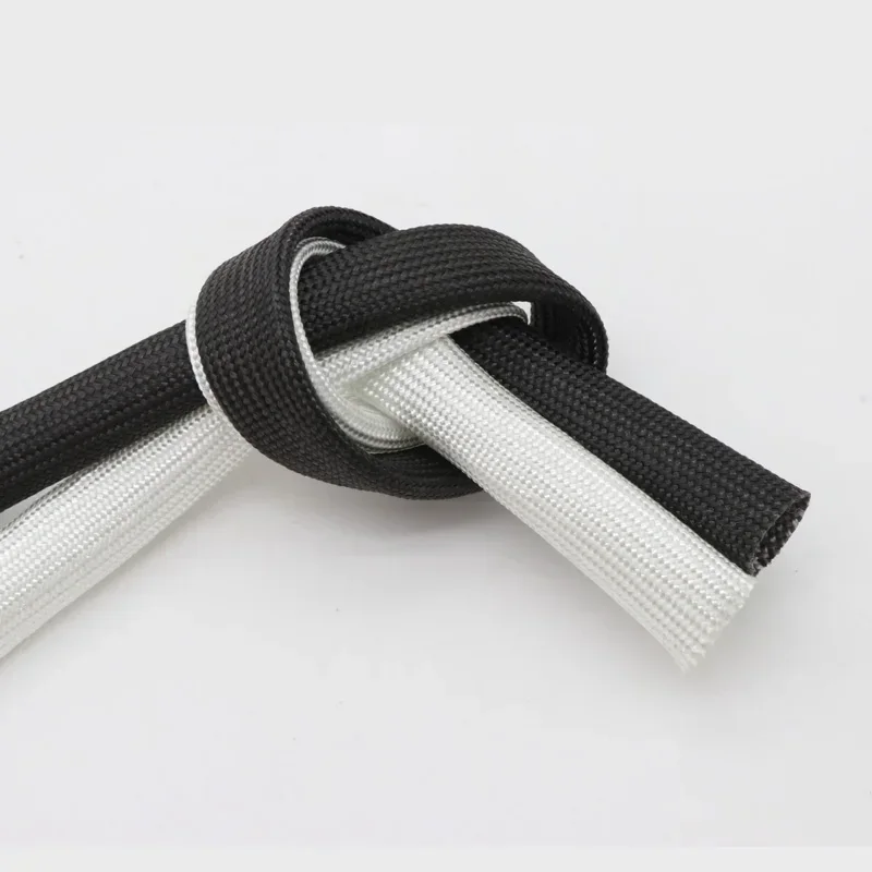 고온 화학 유리 섬유 슬리브, 브레이드 유리 섬유 슬리브, 1mm ~ 40 mm 600, 1 5M ID