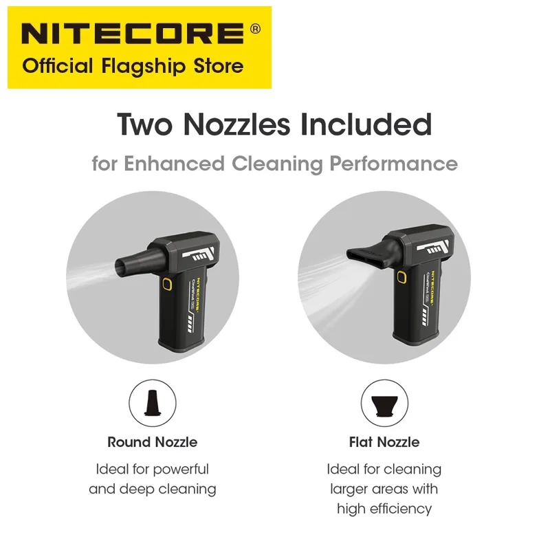 NITECORE 다목적 포켓 사진 선풍기, 캐논, 소니, 짧은 비디오 캠핑용, 전기 휴대용 선풍기, 무단 바람 송풍기, CW20