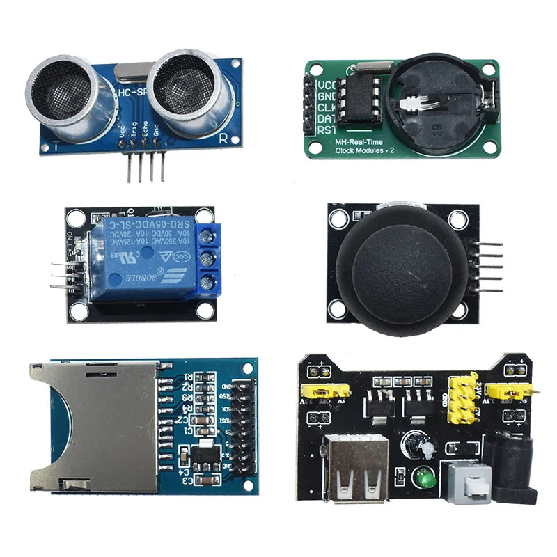 Arduino용 센서 모듈 스타터 키트, 37 in 1 센서 키트, 37 in 1 센서 키트, 화이트 박스, 45 in 1