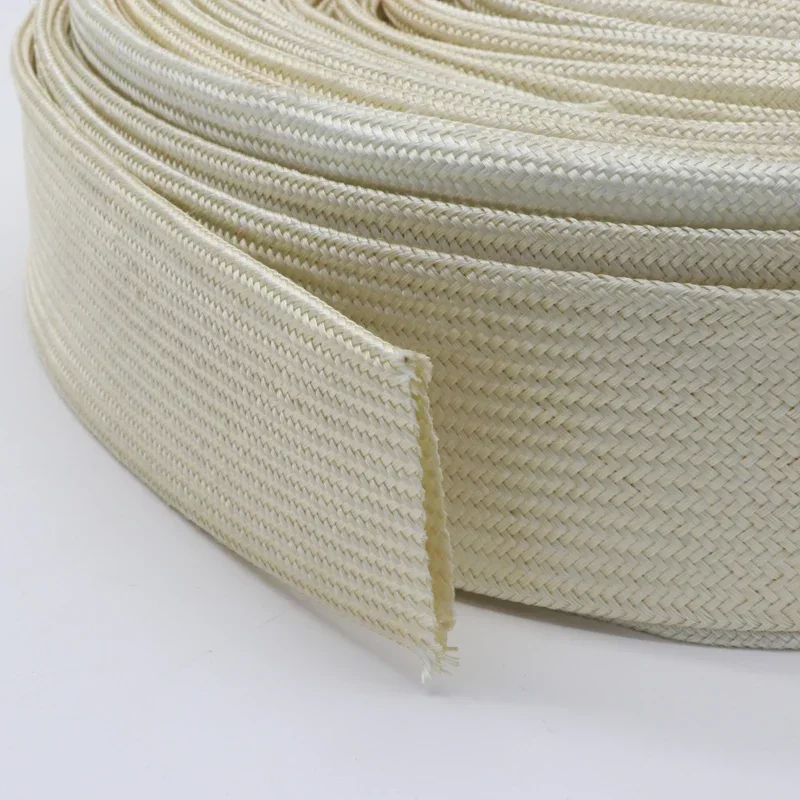 고온 화학 유리 섬유 슬리브, 브레이드 유리 섬유 슬리브, 1mm ~ 40 mm 600, 1 5M ID
