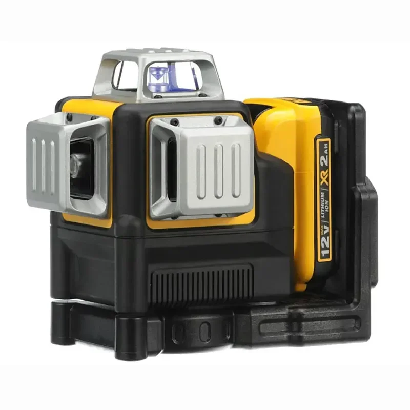 Dewalt DW089LG 3 면 * 360 도 수직 12V 리튬 배터리, 12 라인 레이저 레벨, 야외 수평 녹색 계량기