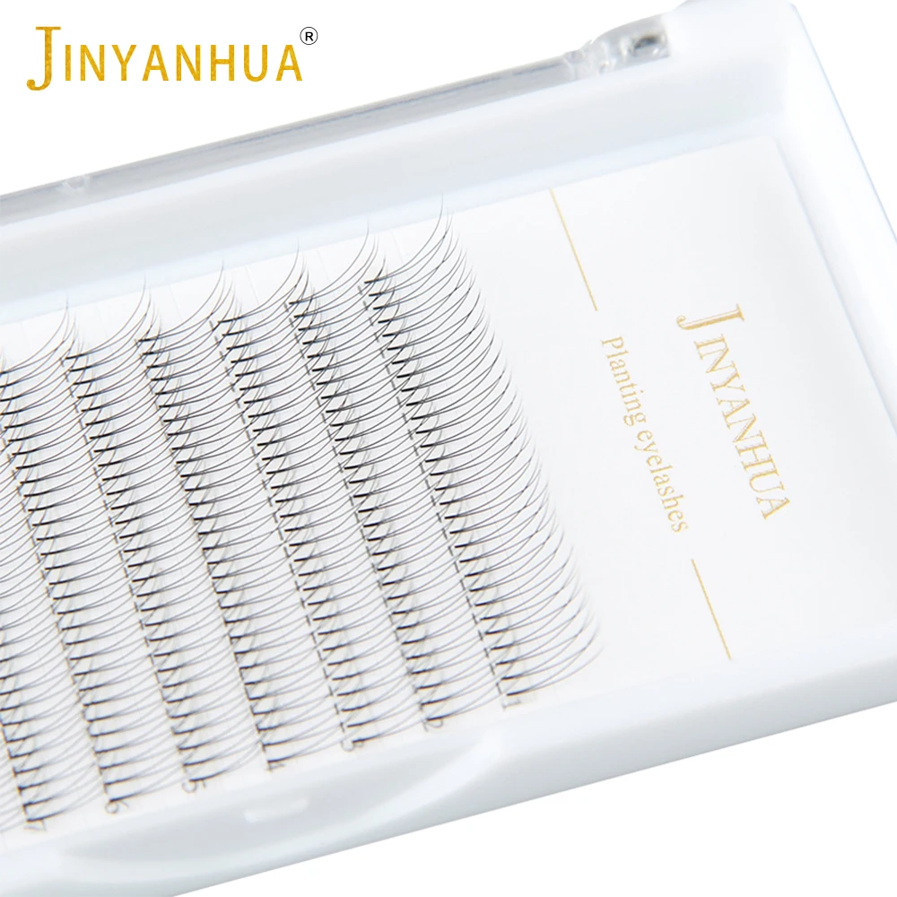 JINYANHUA 3D 소프트 내추럴 밍크 속눈썹, 수제 프리메이드 볼륨 팬, 속눈썹 연장, 메이크업 팜므 인조 속눈썹, 3 줄, 12 줄 title=JINYANHUA 3D 소프트 내추럴 밍크 속눈썹, 수제 프리메이드 볼륨 팬, 속눈썹 연장, 메이크업 팜므 인조 속눈썹, 3 줄, 12 줄 