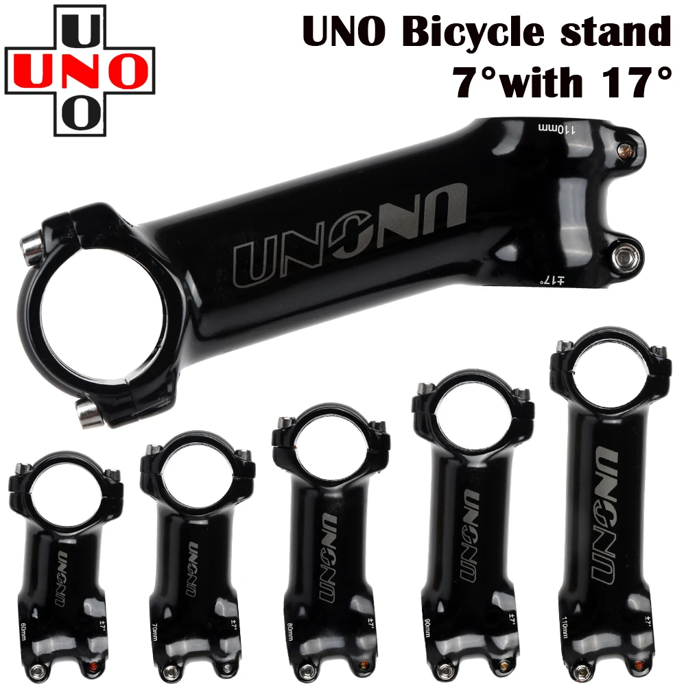 UNO 블랙 스템 자전거 초경량 MTB 로드 스템 포크 28.6, 7 17 35 도, 31.8mm, 60mm, 70mm, 80mm, 90mm, 100mm, 110mm, 120mm, 130mm, 킹 칼로이 title=UNO 블랙 스템 자전거 초경량 MTB 로드 스템 포크 28.6, 7 17 35 도, 31.8mm, 60mm, 70mm, 80mm, 90mm, 100mm, 110mm, 120mm, 130mm, 킹 칼로이 