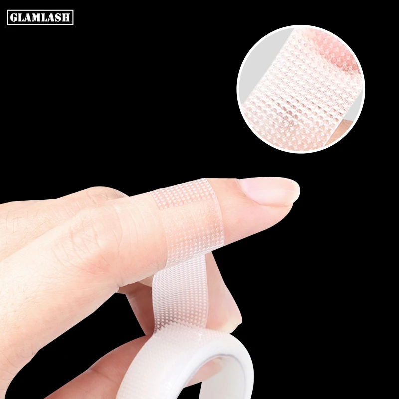 GLAMLASH-투명 의료 PE 인조 속눈썹 연장 테이프, 쌍꺼풀 스티커 부직포 인조 속눈썹 아이라이너 테이프 5 개